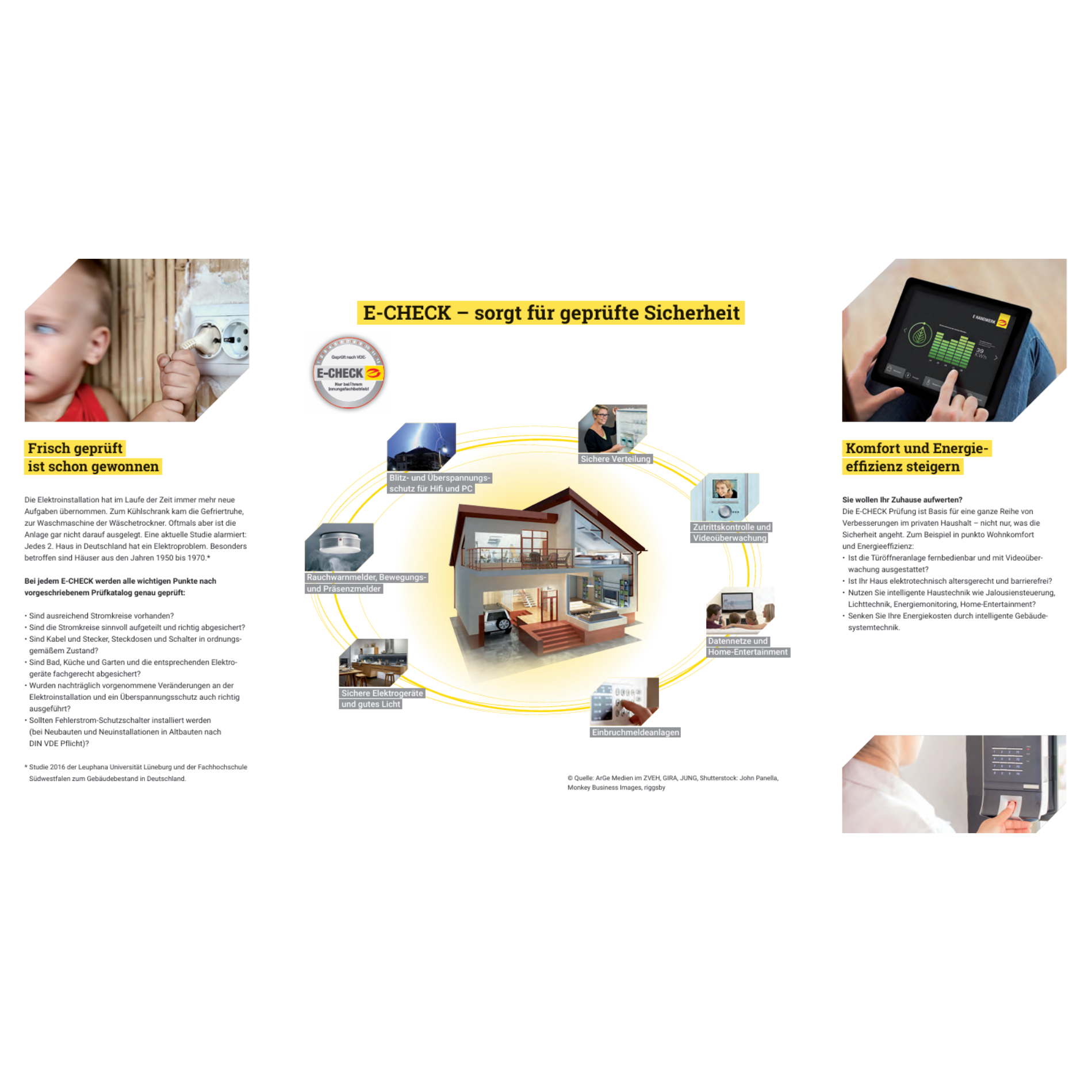 Flyer E-CHECK - Geprüfte Sicherheit nach DIN VDE – Bild 3