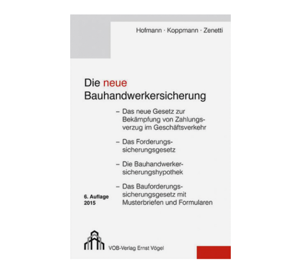 Die neue Bauhandwerkersicherung