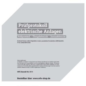 Prüfprotokoll elektrischer Anlagen