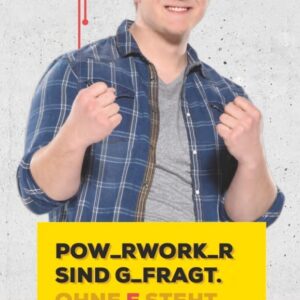 E-Zubis/Berufsinformationsflyer "Power-Worker"