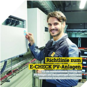 Richtlinie zum E-CHECK PV-Anlagen