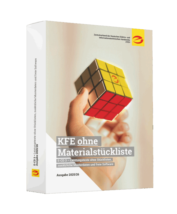 KFE-Daten ohne Materialstückliste, Ausgabe 2025/2026
